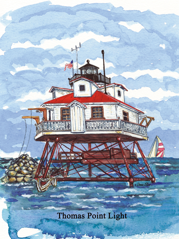 10528 - Thomas Point Lighthouse Puzzle