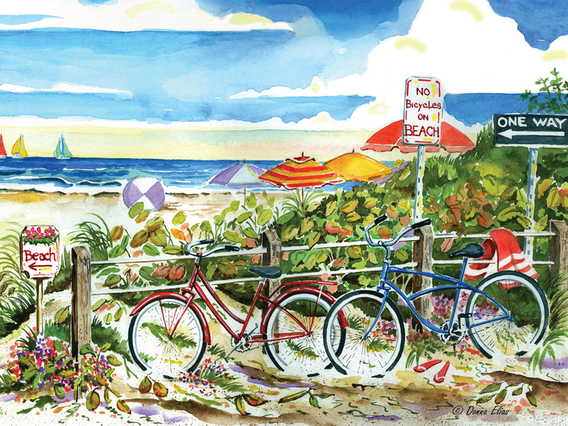 10533 - No Bicycles on the Beach Puzzle