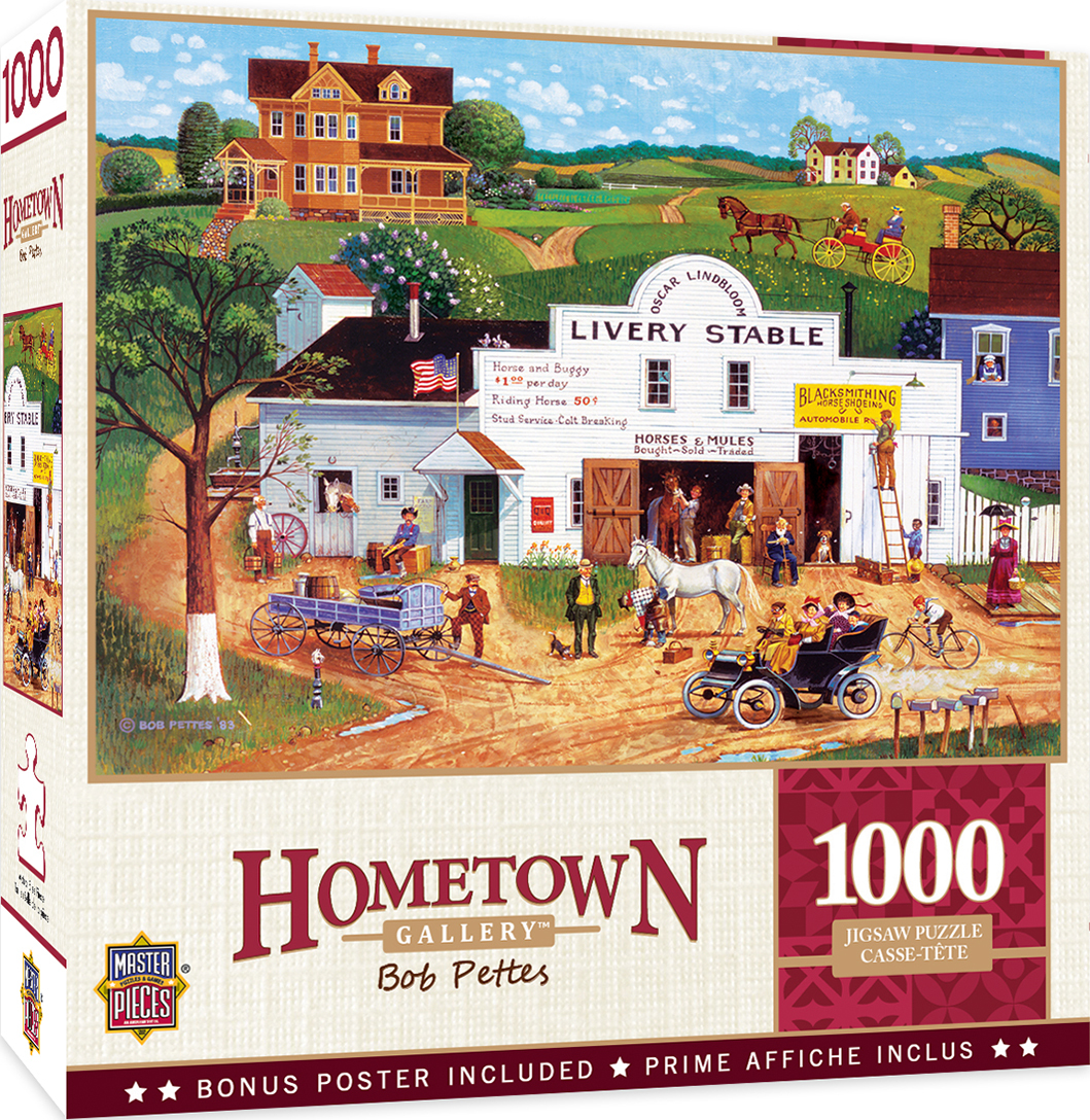 Hometown Gallery - Changing Times - 1000 Piece Jigsaw Puzzle