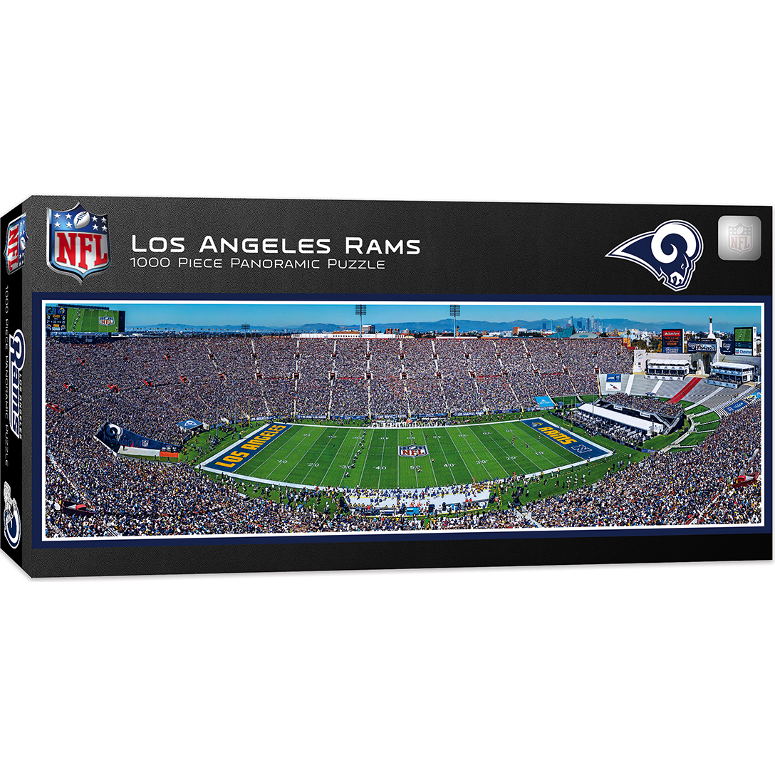 Los Angeles Rams 1000 Piece Stadium Panoramic Jigsaw Puzzle