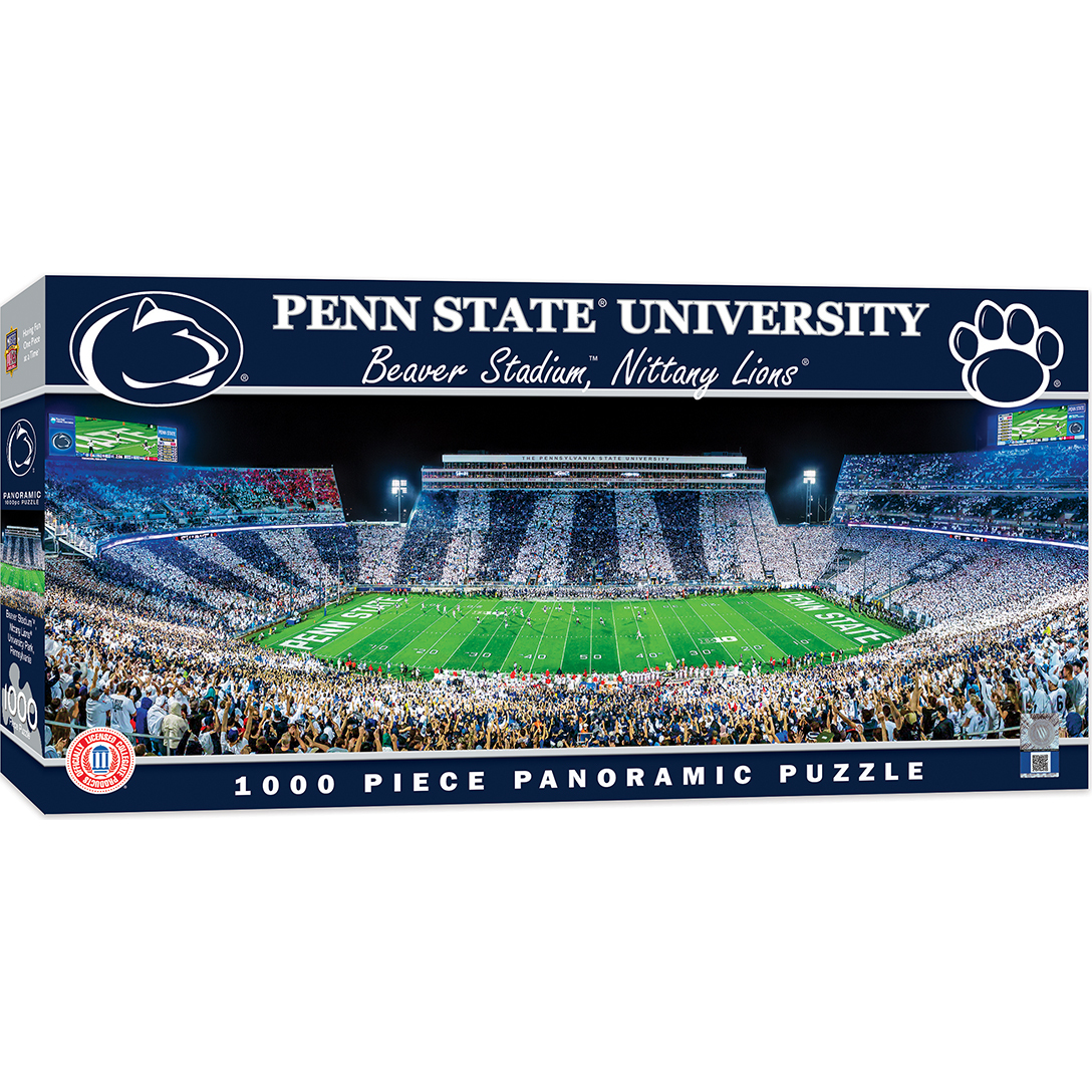 Penn State Nittany Lions 1000 Piece Stadium Panoramic Jigsaw Puzzle